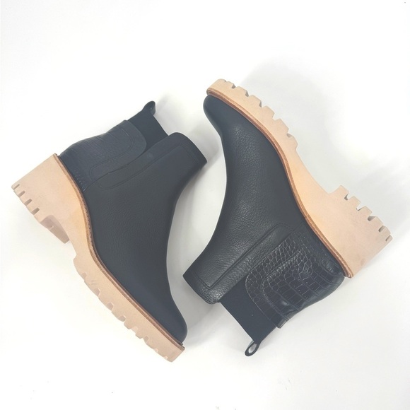 Dolce Vita Rielle Chelsea Boot Black Leather - Picture 7 of 10